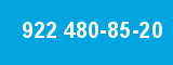 922 480-85-20 922 480-85-20